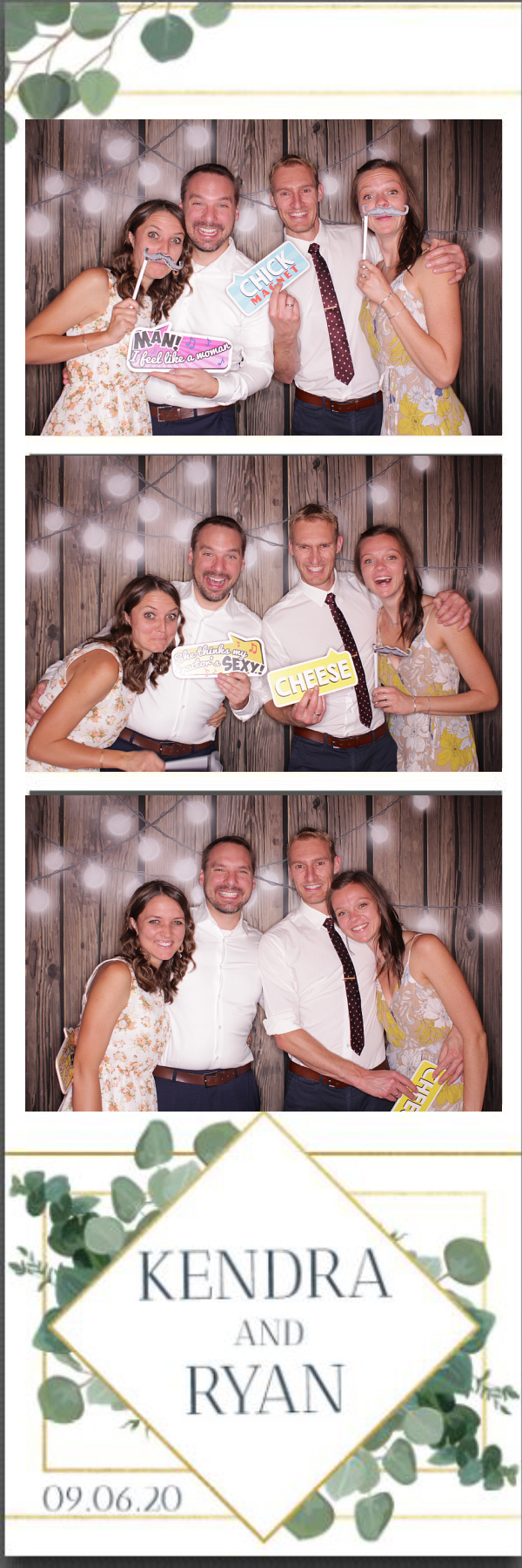 Kendra & Ryan | View more photos from the event at gallery.photoboothbillings.com/u/PhotoBoothBillings/Kendra-Ryan